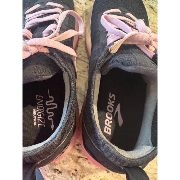 Brooks Levitate Athletic Shoes Black Pink Womens US Size 8.5 - Picture 5 of 8